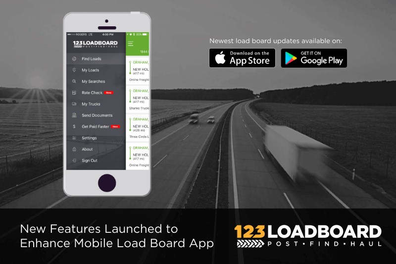 Load Board App Now Includes New Features For Truckers 123Loadboard