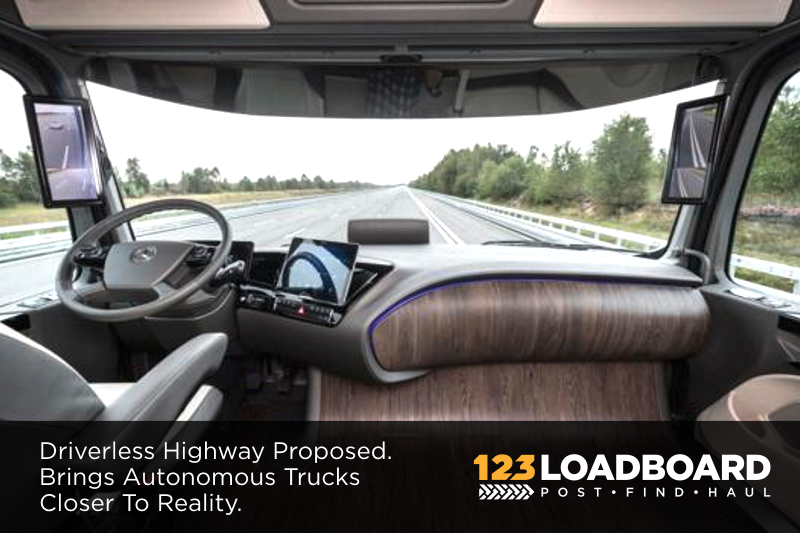 Driverless Highway Autonomous Trucks