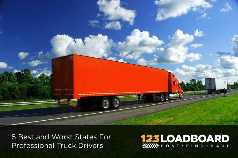 Best Worst States Trucking